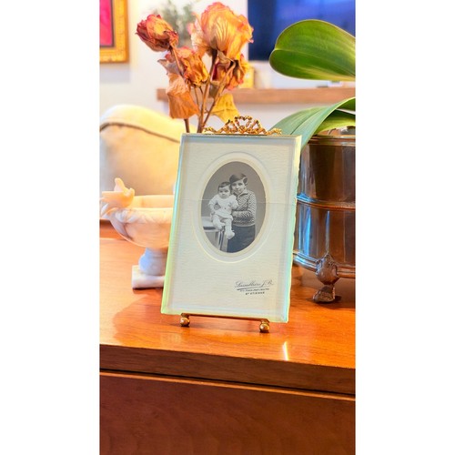 Antique french brass beveled - antique,